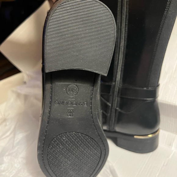 BANDOLINO “TALL” BLK/BRN Multi-LEATHER 🐎Jimani Riding Boots NEW w/or without Box - Picture 6 of 16